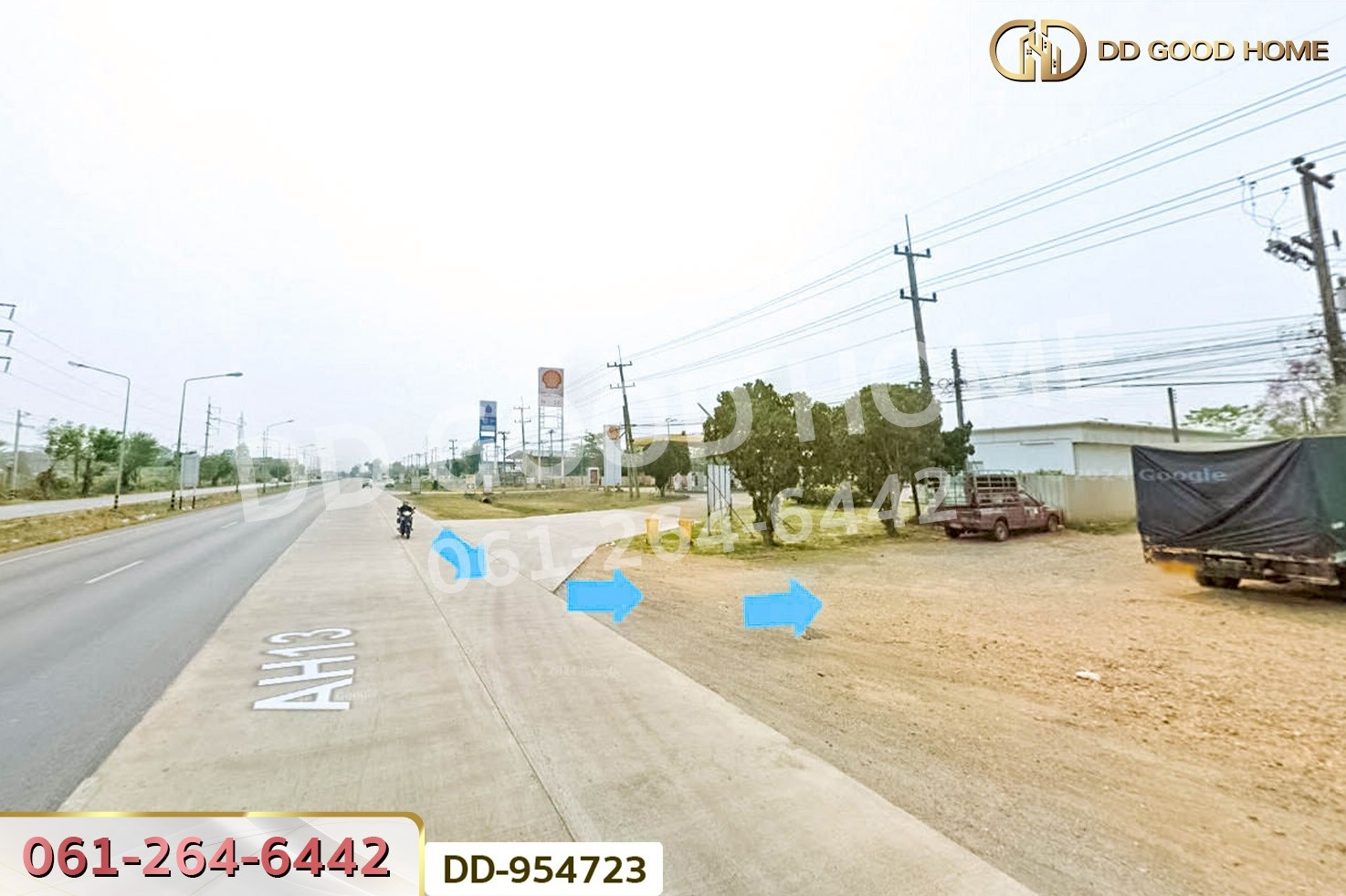 DD-954723 ที่ดินพร้อมบ้านเดี่ยวทุ่งโฮ้ง 6 ไร่ 174.5 ตร.ว. แพร่ ใกล้หอประชุม อบจ.แพร่