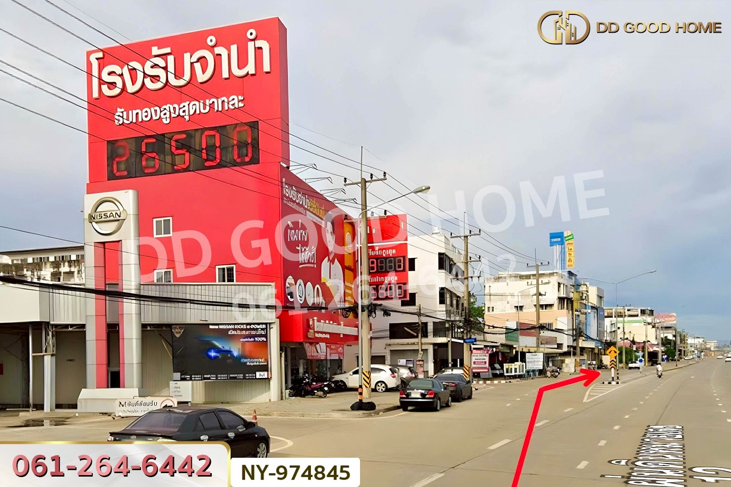 NY-974845 ที่ดินเมืองพิษณุโลก 100.1 ตร.ว. พิษณุโลก ใกล้วัดพระศรีรัตนมหาธาตุวรมหาวิหาร(วัดใหญ่)
