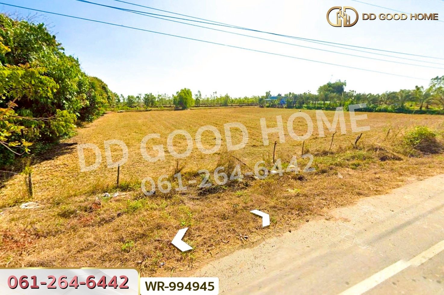 WR-994945 ที่ดินพระธาตุ 3 ไร่ 118.1 ตร.ว. ร้อยเอ็ด ใกล้สนามบินร้อยเอ็ด