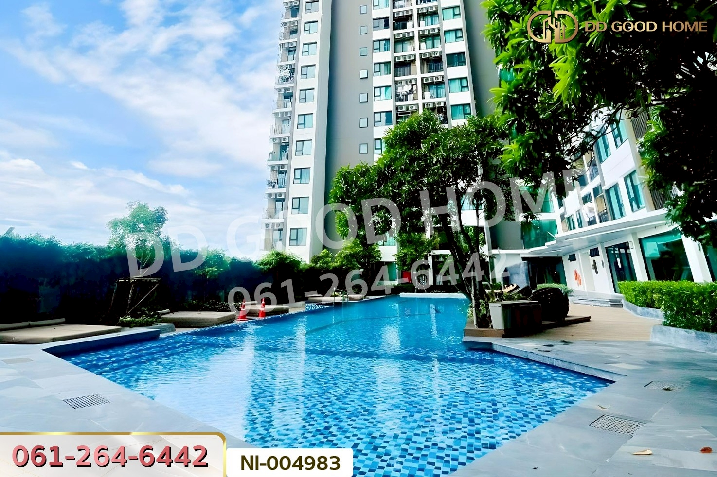 NI-004983 คอนโด เคนซิงตัน สุขุมวิท-เทพารักษ์ สมุทรปราการ ใกล้ MRT ทิพวัล (สายสีเหลือง)