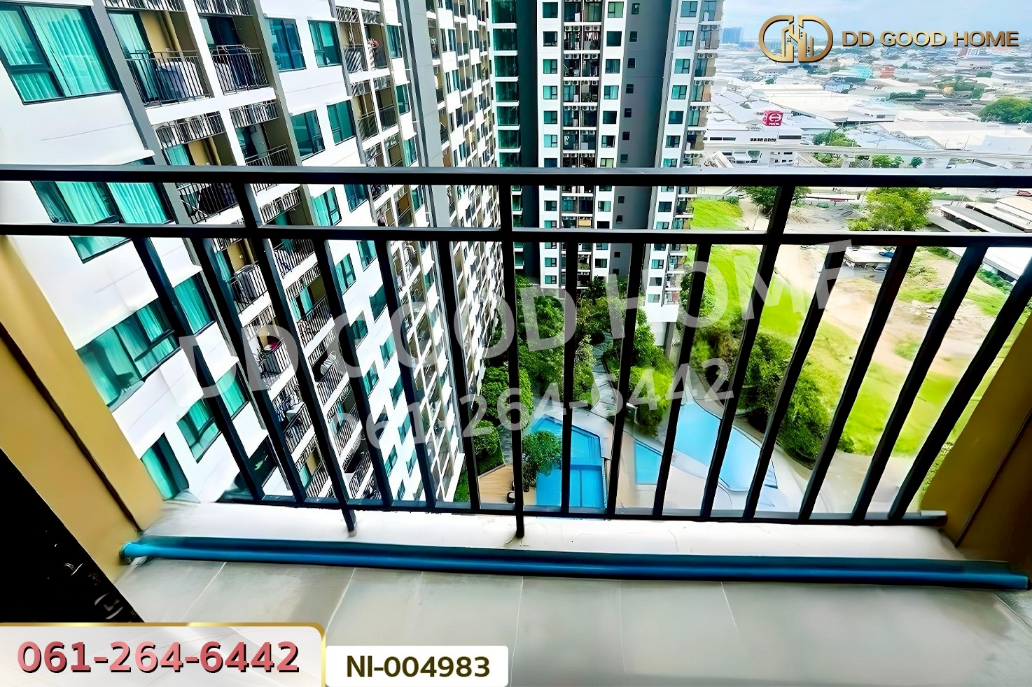 NI-004983 คอนโด เคนซิงตัน สุขุมวิท-เทพารักษ์ สมุทรปราการ ใกล้ MRT ทิพวัล (สายสีเหลือง)