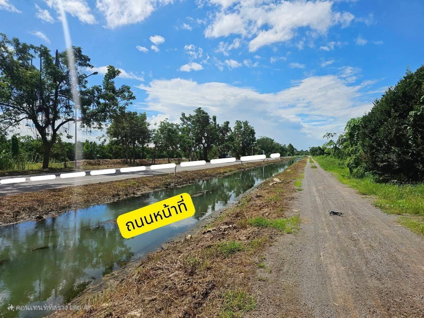 ขายที่ดินสวน ทำเลดีมาก ติดหลังวัดหลวงพ่อสด –ด้านหน้าติดถนนคลองชลประทาน อำเภอดำเนินสะดวก จังหวัดราชบุรี