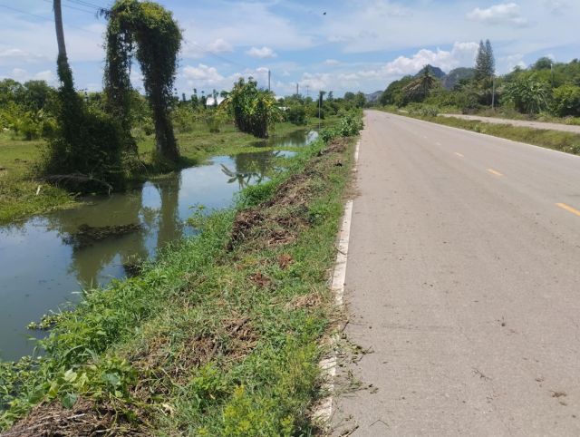 ขายที่ดิน ทำเลดี ติดถนน  ต.เกาะพลับพลา อ.เมือง  จ.ราชบุรี