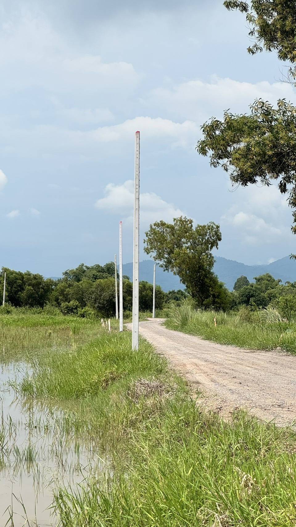 ขายที่ดิน ทำเลดี บรรยากาศดี วิวภูเขา-ทุ่งนา อ.บ้านนา จ.นครนายก
