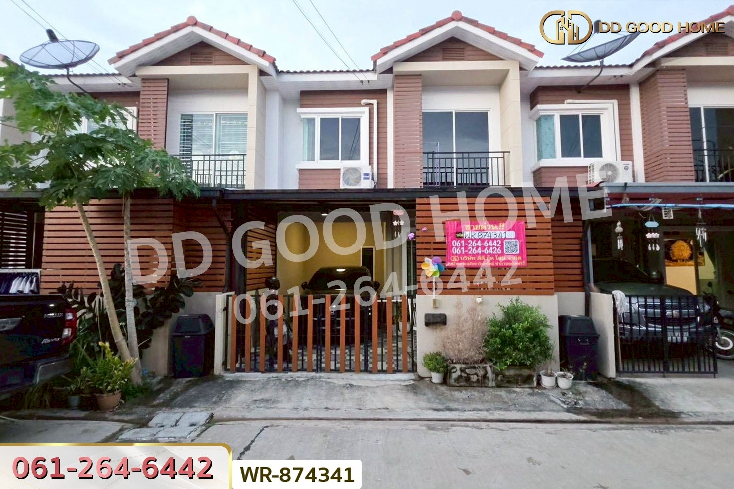 WR-874341 ทาวน์เฮ้าส์ ภูมิใจนิเวศน์ เทพารักษ์ 2 สมุทรปราการ ใกล้โรงพยาบาลบางบ่อ