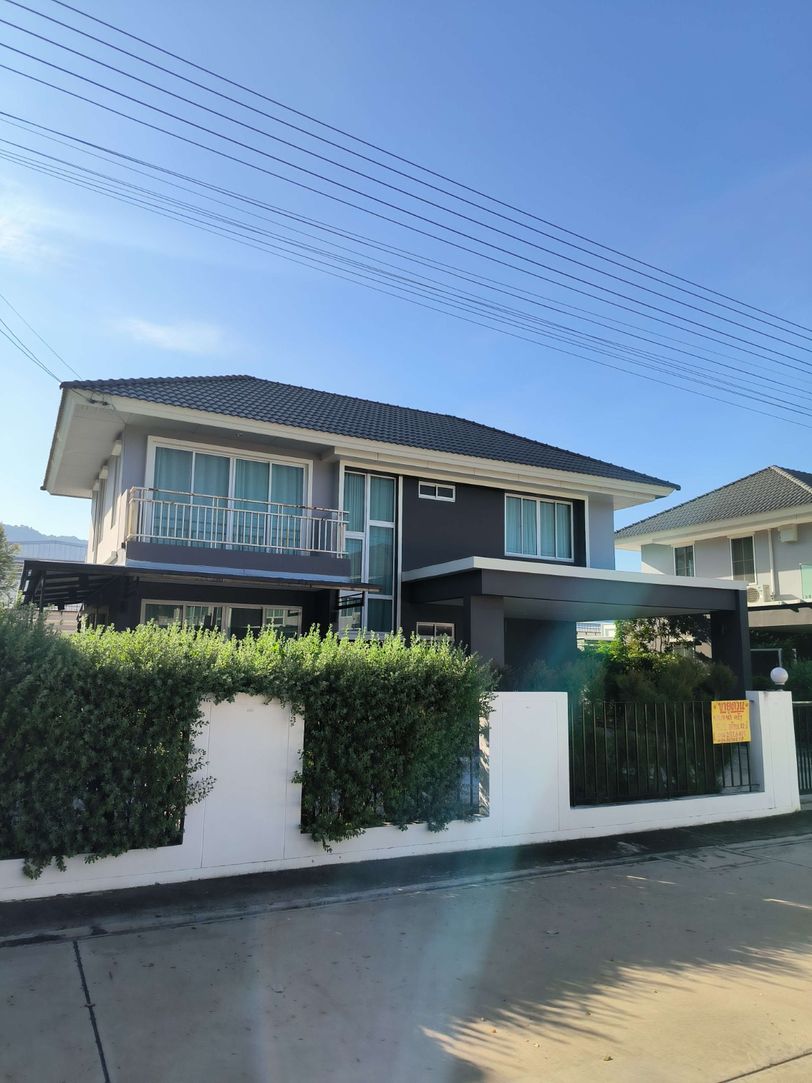 ขายบ้านเดี่ยว 2 ชั้น หมู่บ้านพฤษากาญจน์ 12  อำเภอเมือง จังหวัดกาญจนบุรี 