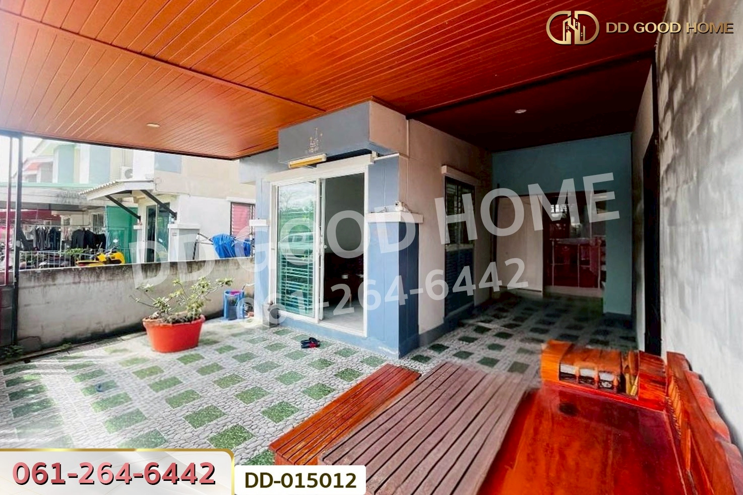 DD-015012 บ้านเดี่ยว บ้านเอื้ออาทรเคหะบ่อวิน ศรีราชา-บ่อวิน ชลบุรี ใกล้ตลาดใหม่พันเสด็จใน