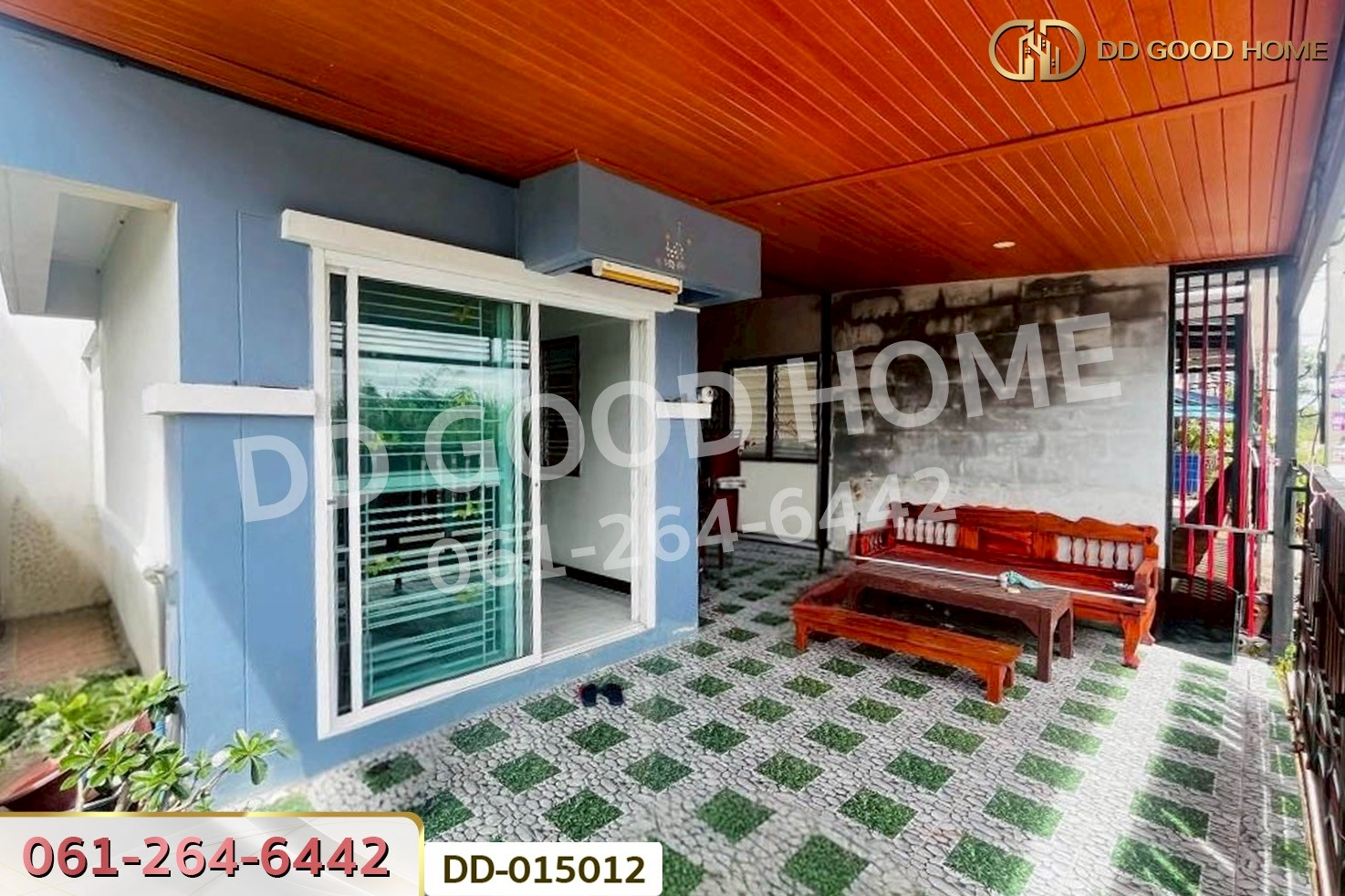 DD-015012 บ้านเดี่ยว บ้านเอื้ออาทรเคหะบ่อวิน ศรีราชา-บ่อวิน ชลบุรี ใกล้ตลาดใหม่พันเสด็จใน