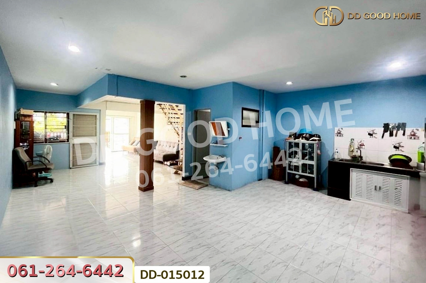 DD-015012 บ้านเดี่ยว บ้านเอื้ออาทรเคหะบ่อวิน ศรีราชา-บ่อวิน ชลบุรี ใกล้ตลาดใหม่พันเสด็จใน