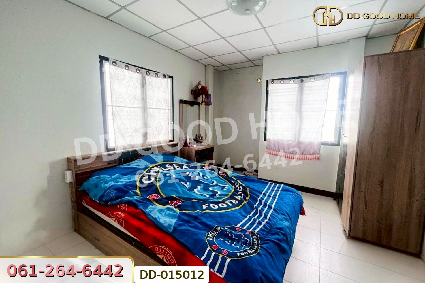 DD-015012 บ้านเดี่ยว บ้านเอื้ออาทรเคหะบ่อวิน ศรีราชา-บ่อวิน ชลบุรี ใกล้ตลาดใหม่พันเสด็จใน