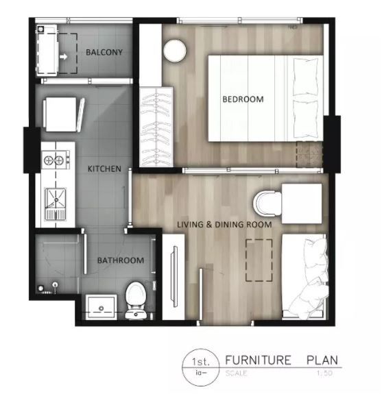 ขายคอนโด The Excel Ladprao–Sutthisan ใกล้ MRT โชคชัย 4 พร้อมอยู่