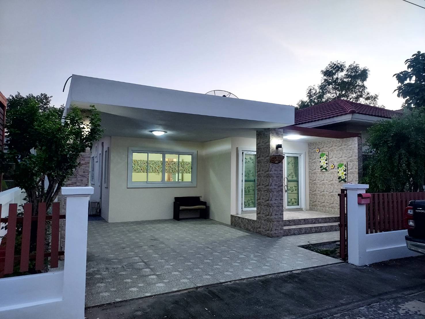 ขายบ้านเดี่ยวชั้นเดียว หมู่บ้านปัญญาทิพย์ อำเภอหนองเเค จังหวัดสระบุรี