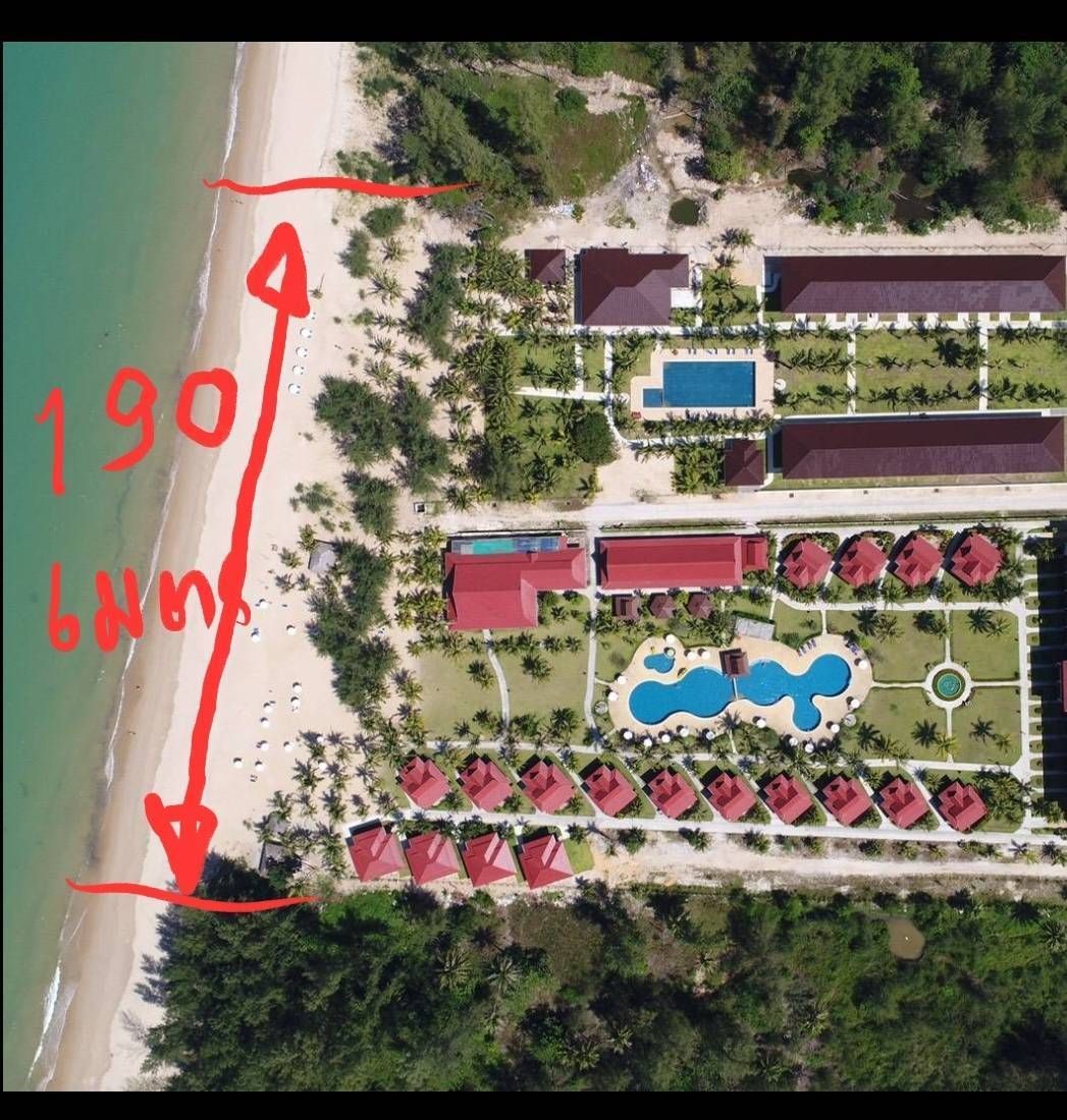 ขายโรงแรม ทำเลสวย ติดทะเล ชายหาดส่วนตัว 200 เมตร ต.เกาะคอเขา จ.พังงา