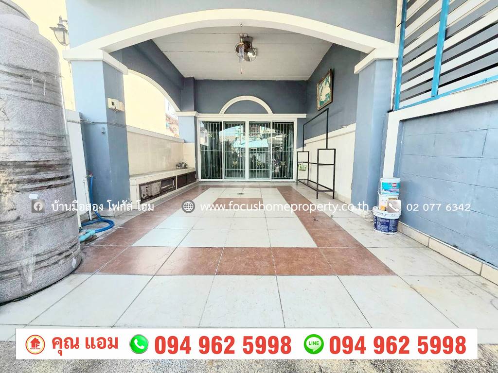 ขาย ทาวน์เฮ้าส์ หมู่บ้านมนวดี กรีน พาร์ค บ้านกล้วย-ไทรน้อย