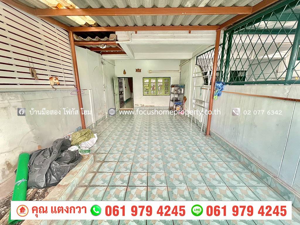 ขาย ทาวน์เฮ้าส์ 2 ชั้น หมู่บ้านเพชรเกษม 2 ฝั่งเหนือ
