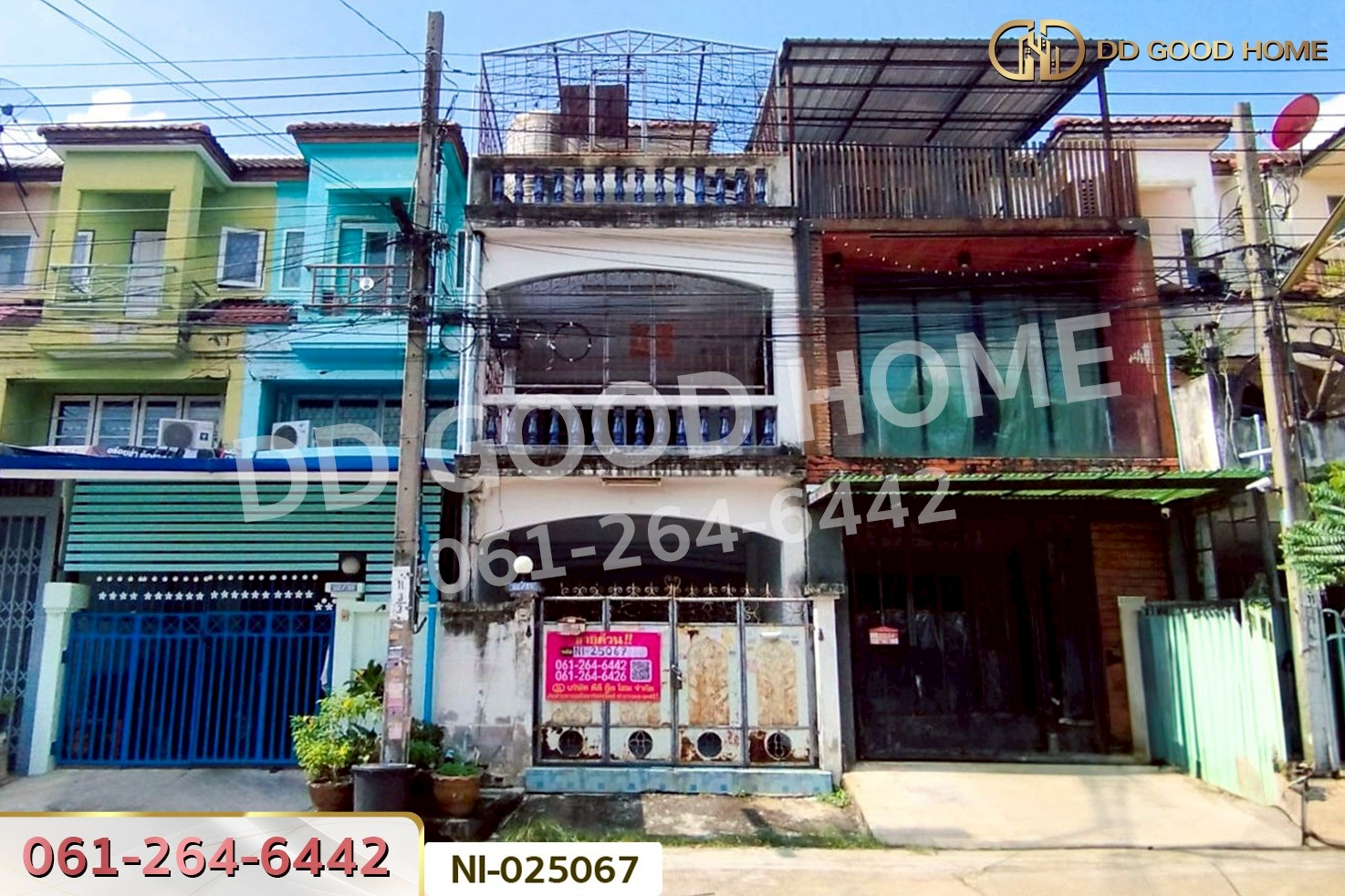 NI-025067 ทาวน์เฮ้าส์ หมู่บ้านนิสา เพชรเกษม 69 ใกล้ เดอะมอลล์ บางแค