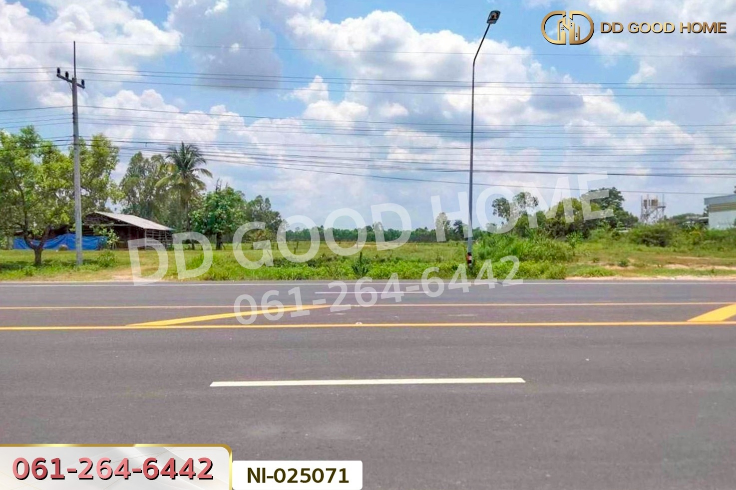 NI-025071 ที่ดินบ้านกรวด 7 ไร่ 86.4 ตร.ว. บุรีรัมย์ ใกล้โรงพยาบาลบ้านกรวด