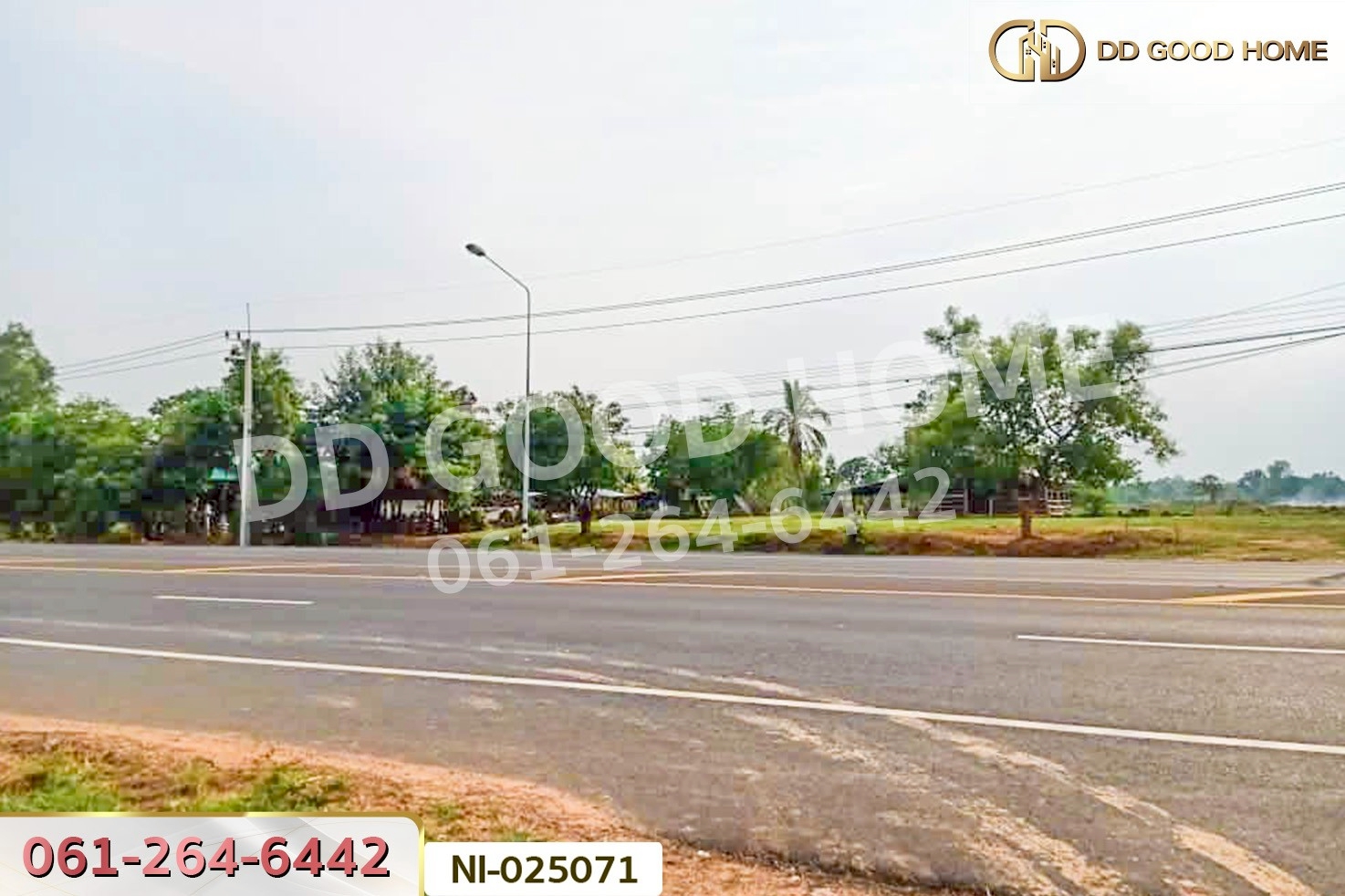 NI-025071 ที่ดินบ้านกรวด 7 ไร่ 86.4 ตร.ว. บุรีรัมย์ ใกล้โรงพยาบาลบ้านกรวด