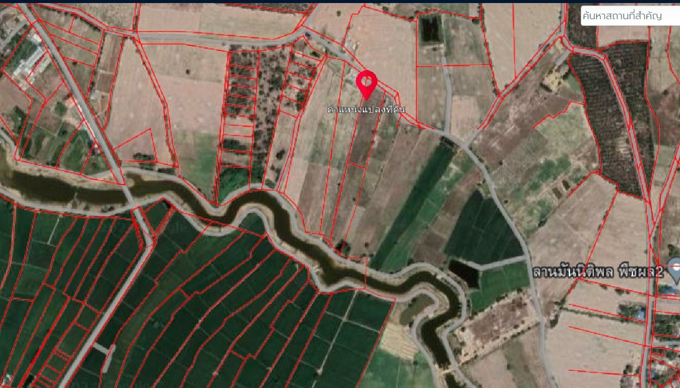 ขายที่ดินเปล่า ทำเลดี ติดถนนปูน ไฟฟ้าถึง จังหวัดสุพรรณบุรี