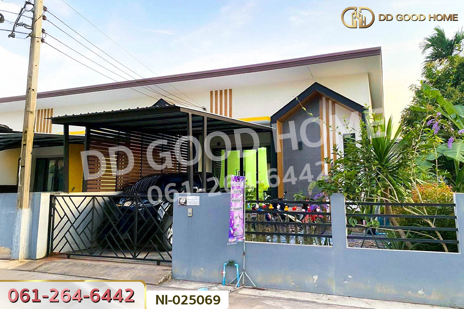 NI-025069 ทาวน์เฮ้าส์ ส้มเกลี้ยงทาวน์ สุราษฎร์ธานี ใกล้แม็คโคร สุราษฎร์ธานี