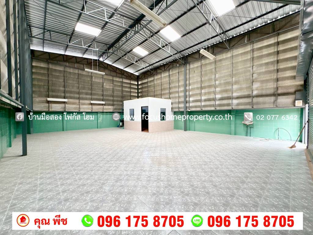 ขาย หรือ เช่า โกดังพร้อมออฟฟิศ ลาดพร้าววังหิน 47 แยก 5