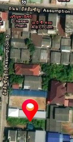 ขายที่ดินเปล่า ติดถนน ทำเลทอง ซอยอัสสัมชัญ5 เขตภาษีเจริญ  จังหวัดกรุงเทพมหานคร