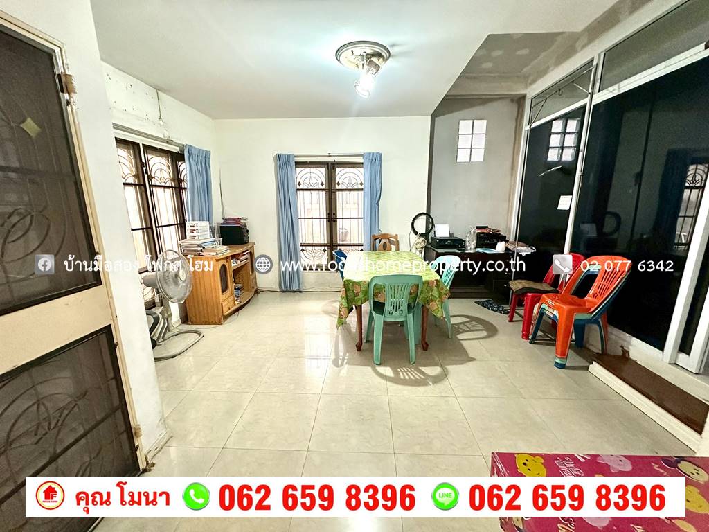 ขาย บ้านแฝด 3 ชั้น หมู่บ้าน วิชั่น วิลล์ 3  ซอยสามัคคี 30