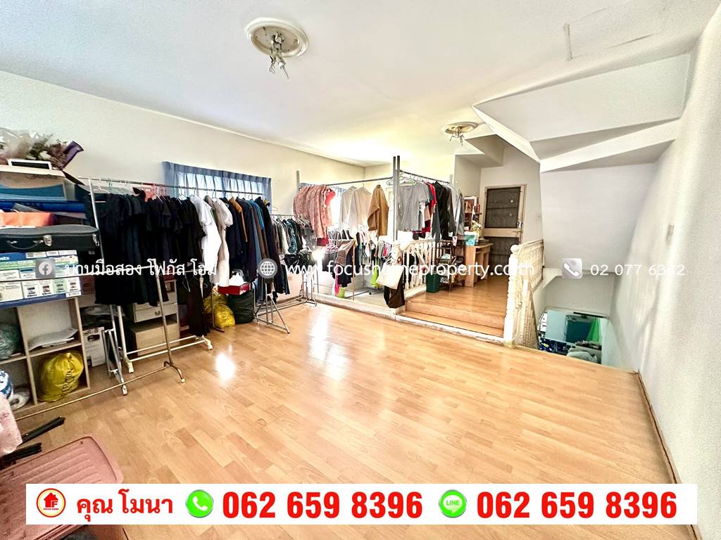 ขาย บ้านแฝด 3 ชั้น หมู่บ้าน วิชั่น วิลล์ 3  ซอยสามัคคี 30