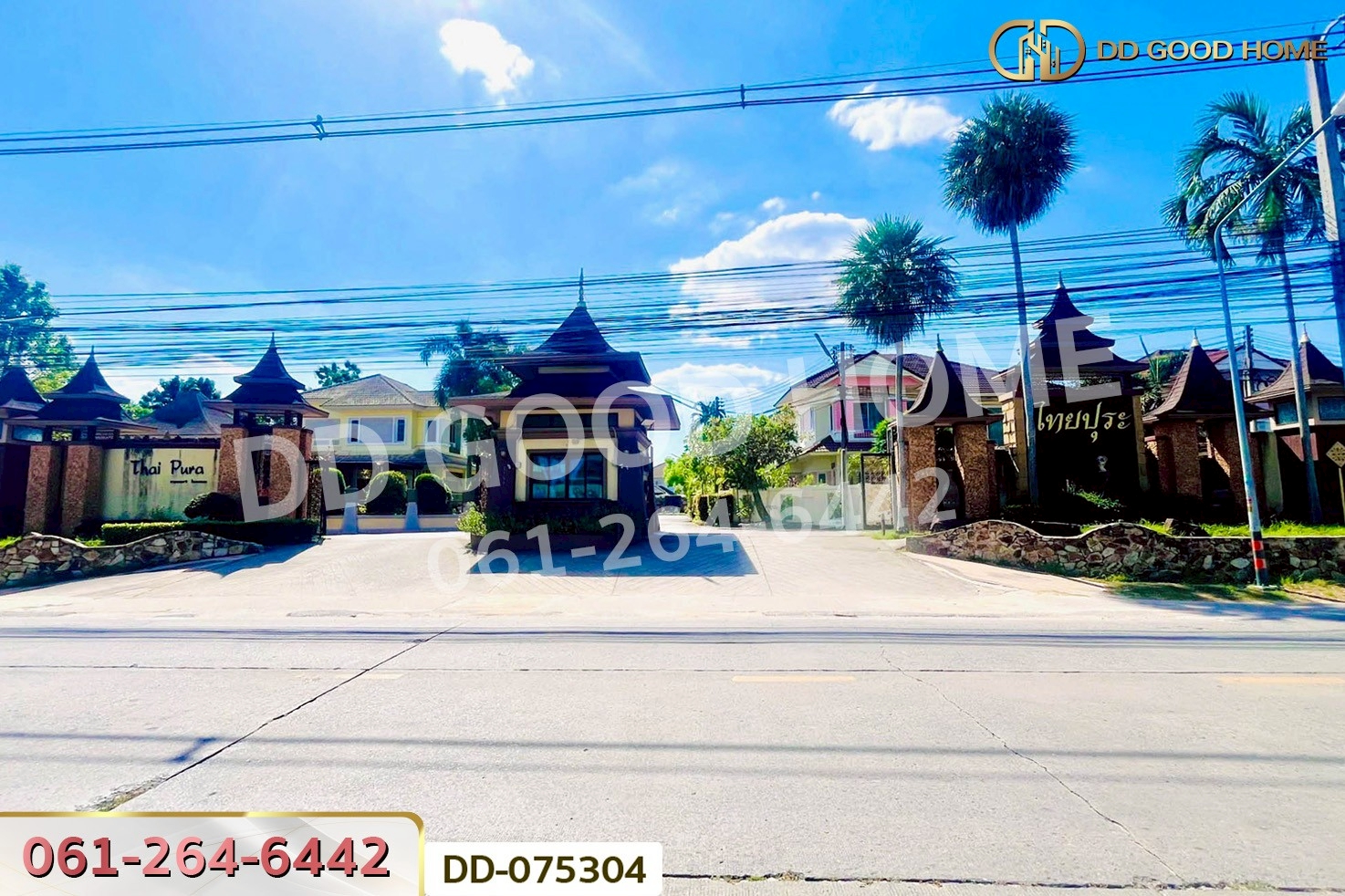 DD-075304 บ้านเดี่ยว ไทยปุระ รีสอร์ท ศรีราชา ชลบุรี ใกล้นิคมอุตสาหกรรมปิ่นทอง