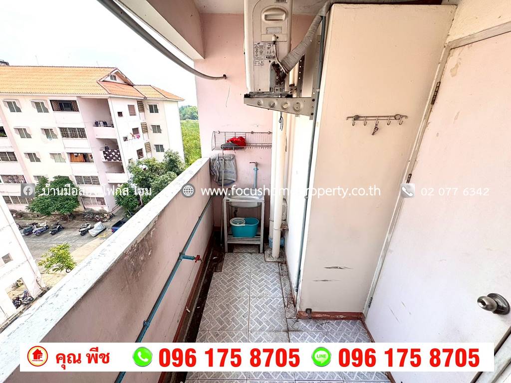 ขาย เอื้ออาทร วัดกู้ 2 ห้องมุมเดี่ยว อาคาร 33 ชั้น 5 