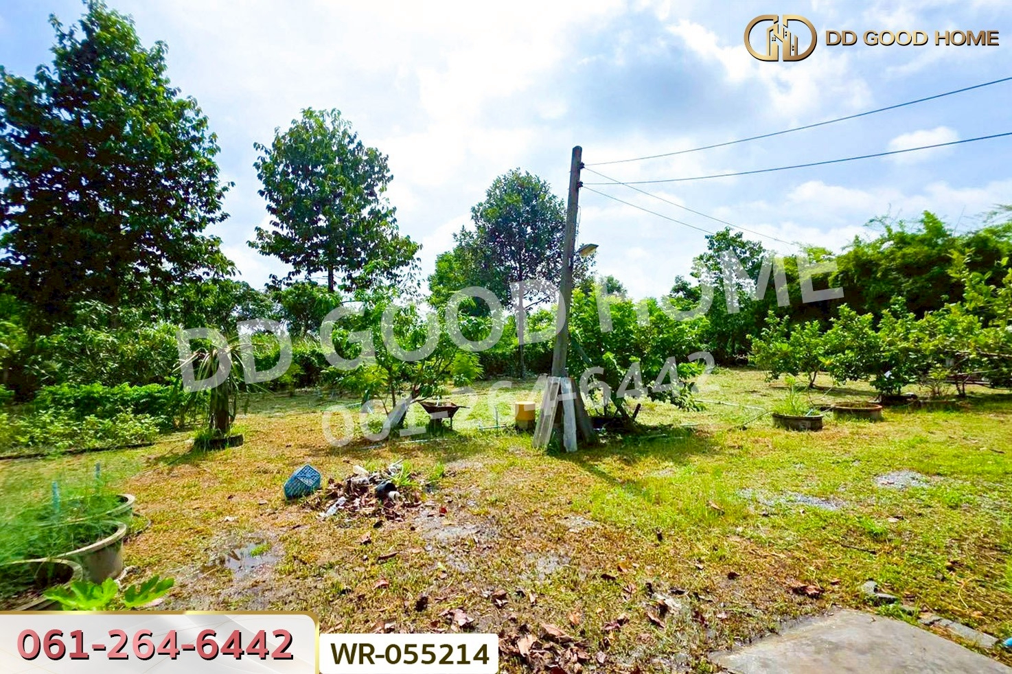 WR-055214 ที่ดินพร้อมสิ่งปลูกสร้างดอนตูม 3 ไร่ 207 ตร.ว. นครปฐม ใกล้สำนักงานที่ดินจังหวัดนครปฐม สาขาบางเลน