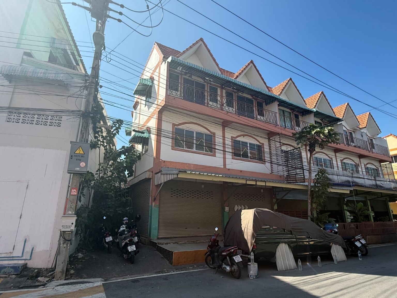 ขายอาคารพาณิชย์ 3 ชั้นโครงการรินทิชา เฟส 2  จังหวัดสมุทรปราการ