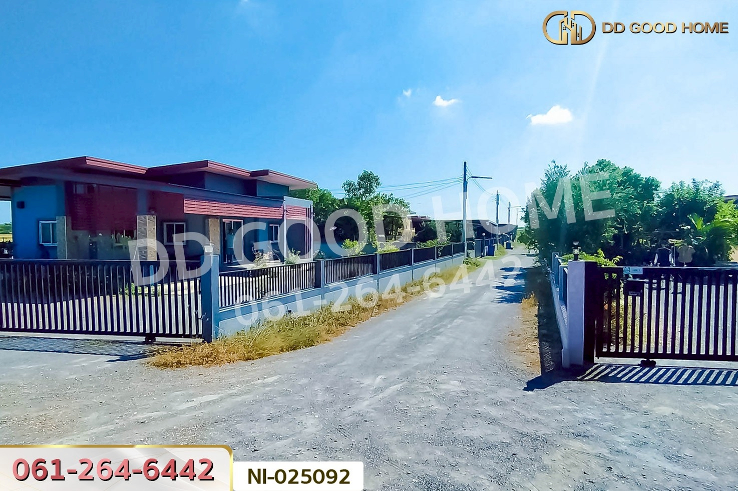 NI-025092 บ้านเดี่ยว กำแพงแสน นครปฐม ใกล้โลตัส กำแพงแสน
