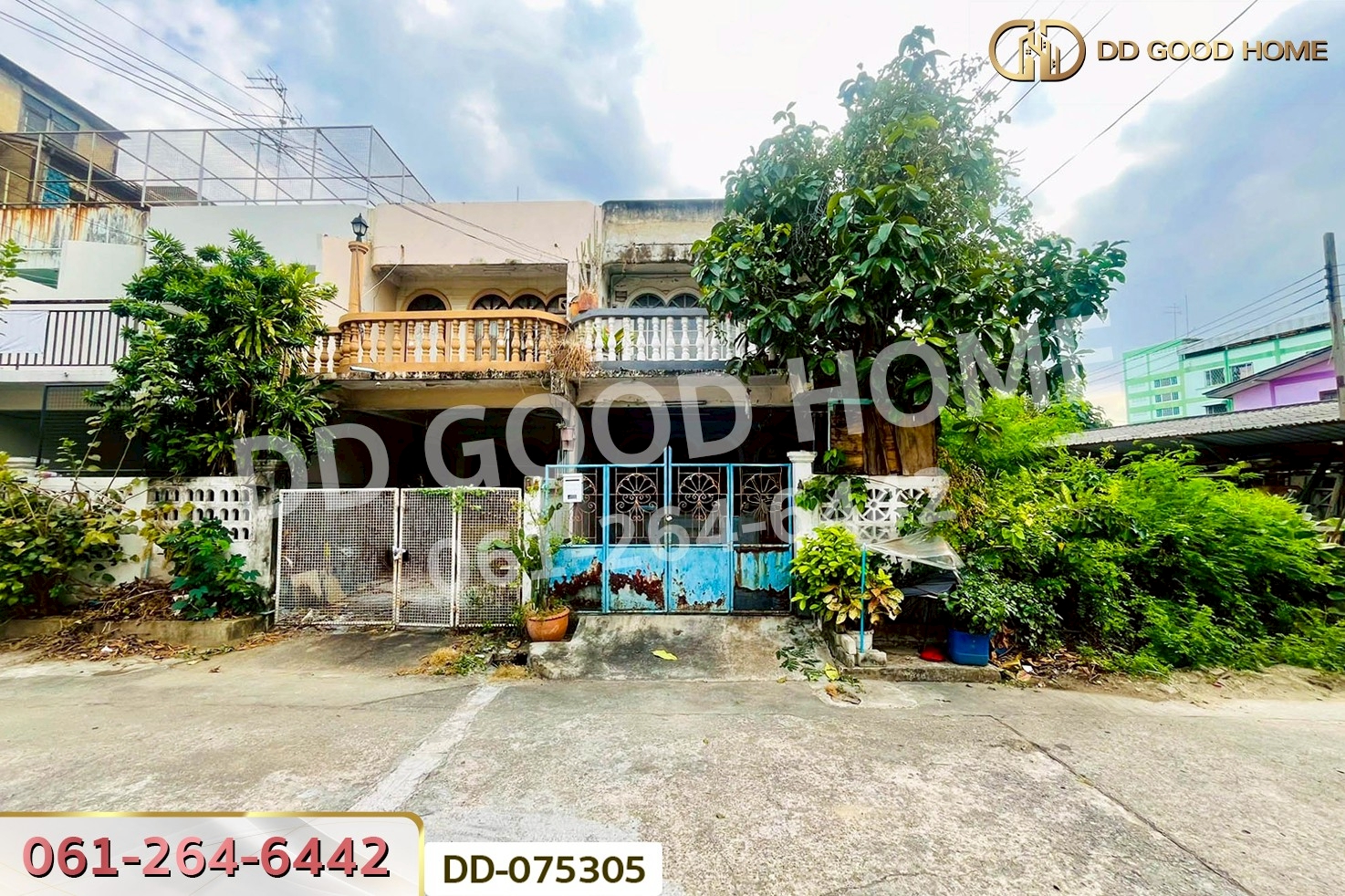 DD-075305 ทาวน์เฮ้าส์ หนองแขม ถ.มาเจริญ ใกล้ดูโฮม เพชรเกษม
