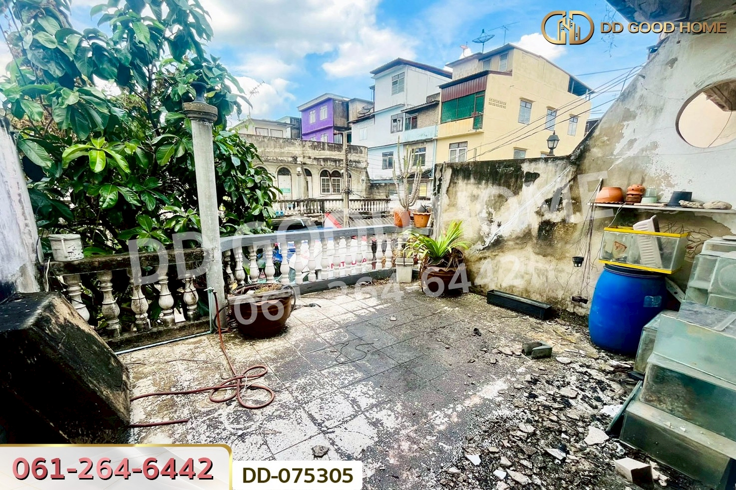 DD-075305 ทาวน์เฮ้าส์ หนองแขม ถ.มาเจริญ ใกล้ดูโฮม เพชรเกษม