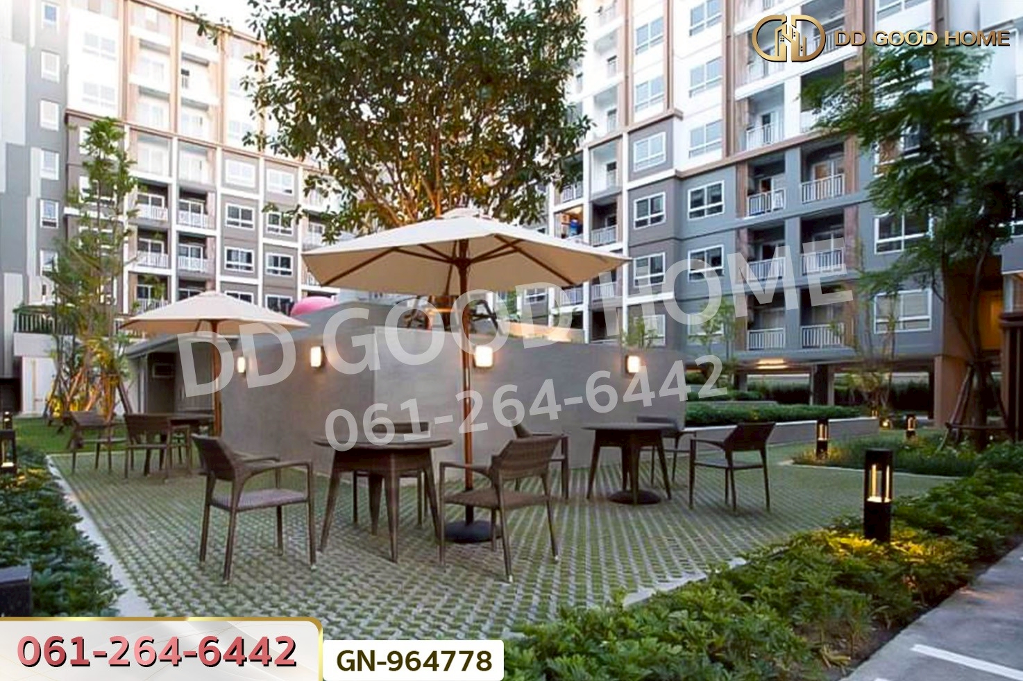 GN-964778 พลัสคอนโด อยุธยา พาร์ค ติด ถ.สายเอเชีย ใกล้อยุธยา ซิตี้พาร์ค