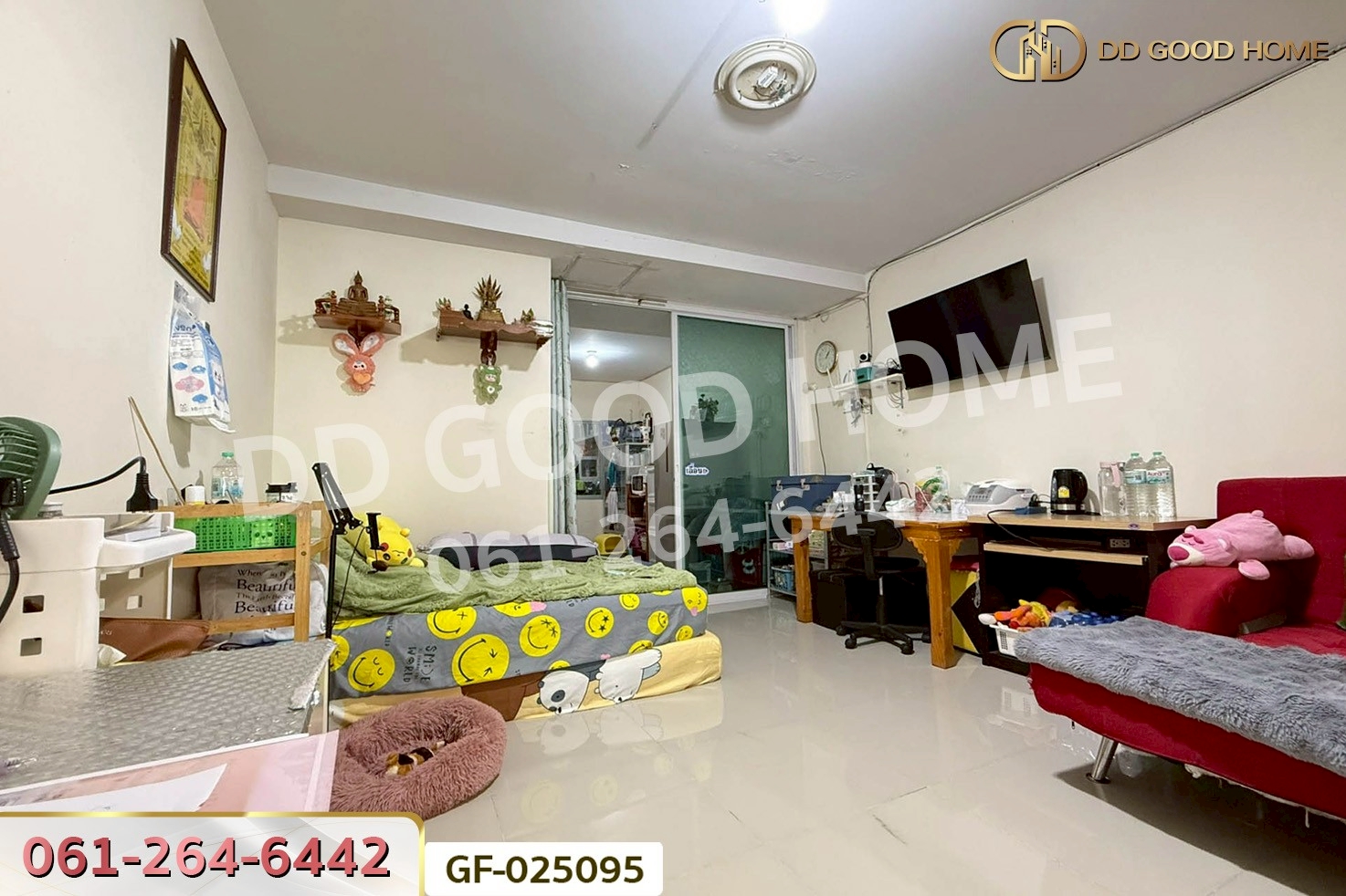 GF-025095 ทาวน์เฮ้าส์ ซื่อตรง บางบัวทอง-340 นนทบุรี ใกล้ตลาดสมบัติบุรี