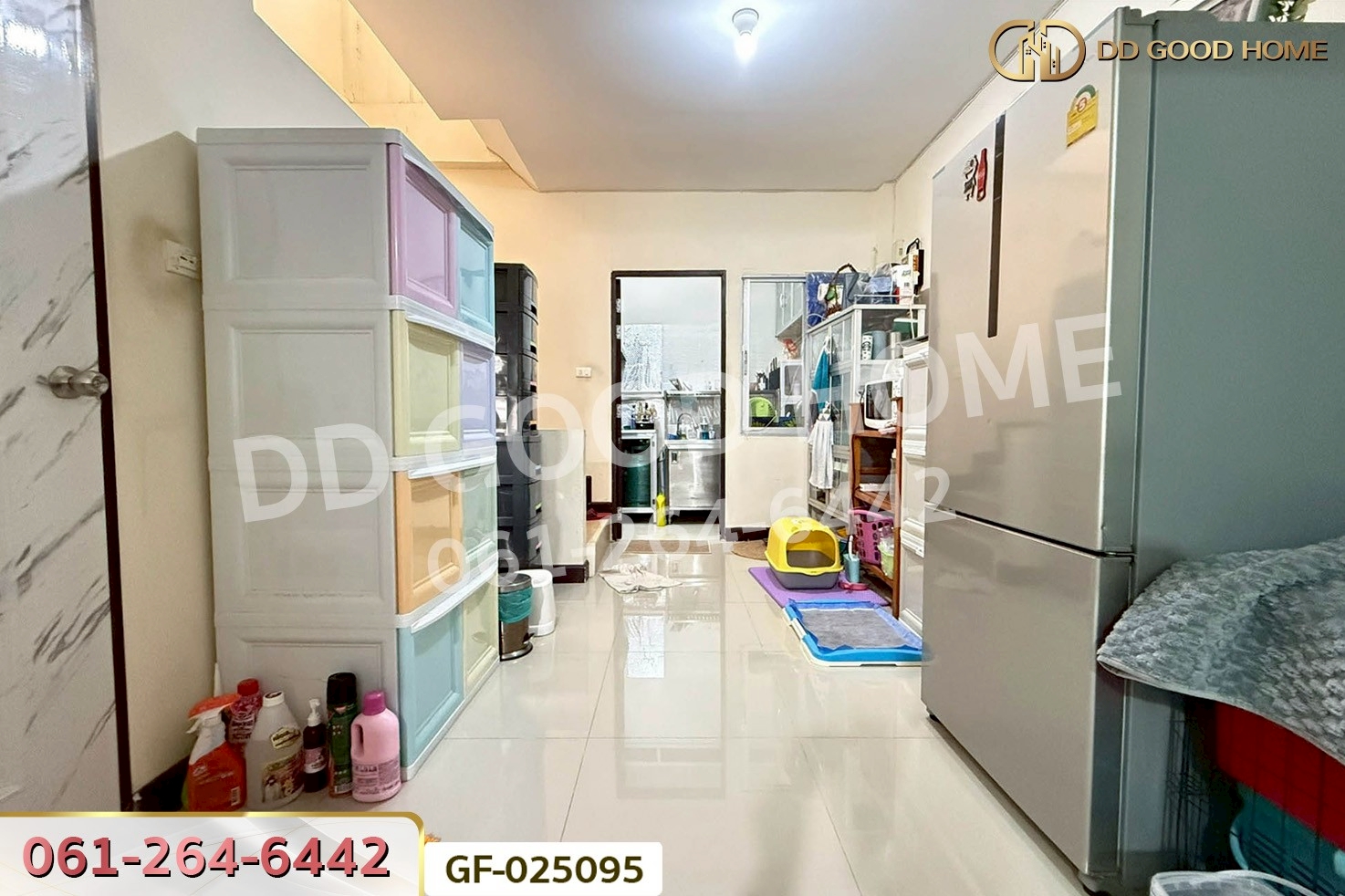 GF-025095 ทาวน์เฮ้าส์ ซื่อตรง บางบัวทอง-340 นนทบุรี ใกล้ตลาดสมบัติบุรี