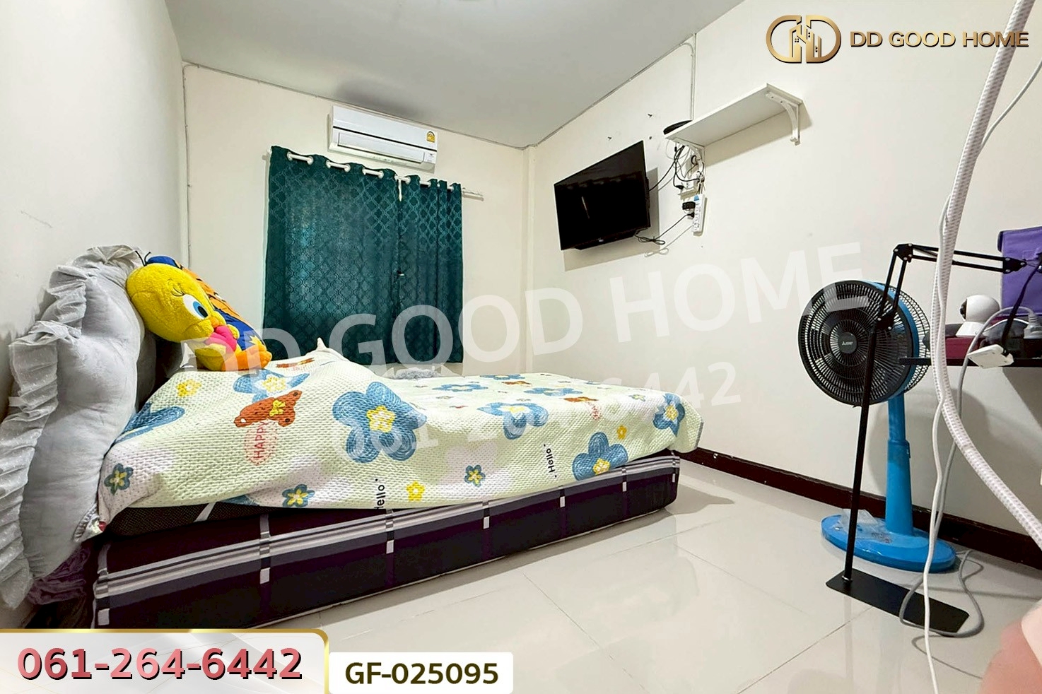 GF-025095 ทาวน์เฮ้าส์ ซื่อตรง บางบัวทอง-340 นนทบุรี ใกล้ตลาดสมบัติบุรี