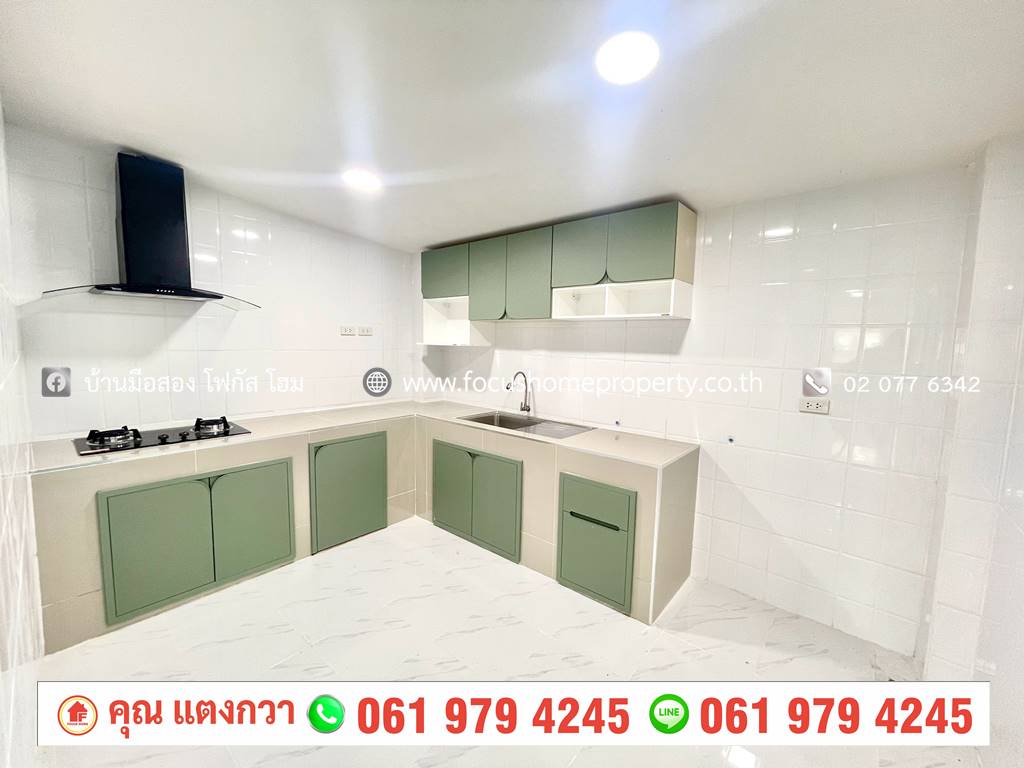 ขาย ทาวน์เฮ้าส์ รีโนเวทใหม่ หมู่บ้านรัตนาวดี บางบัวทอง