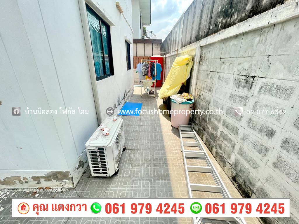 ขาย บ้านแฝด หลังมุม หมู่บ้าน สถาพร รังสิต