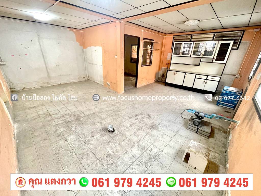 ขาย ทาวน์เฮ้าส์ หลังมุม หมู่บ้าน ชัยวิวัฒน์ 3 งามวงศ์วาน 23