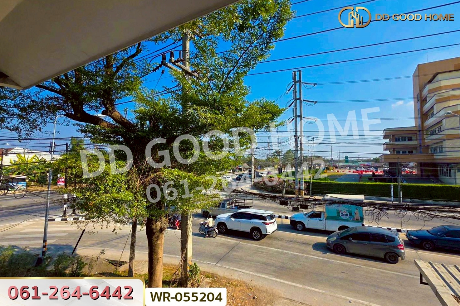 WR-055204 อาคารพาณิชย์ สันทราย เชียงใหม่ ตรงข้ามโรงพยาบาลสันทราย