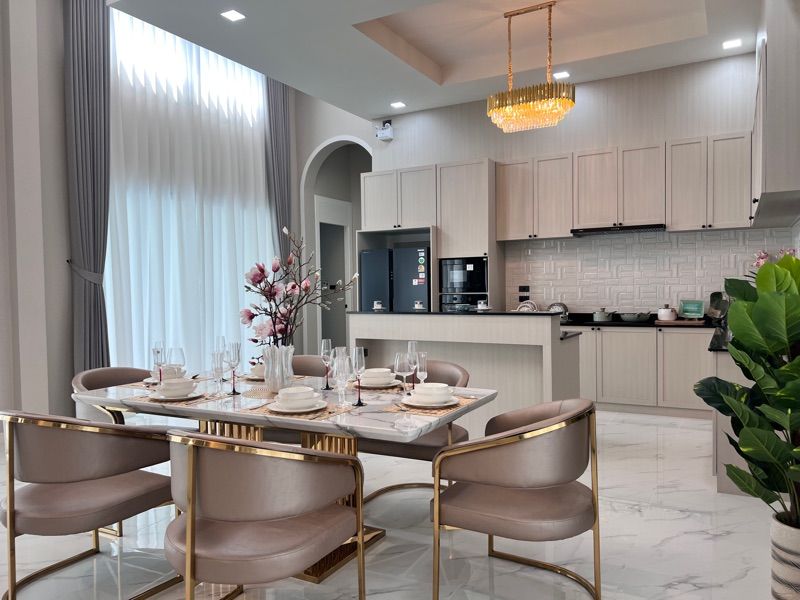 ขายบ้านหรูพร้อมอยู่ ใกล้ขอบอ่างมาบประชัน | พูลวิลล่าชั้นเดียว บิ้วอินครบทั้งหลัง บนทำเลศักยภาพ Map Prachan Reservoir