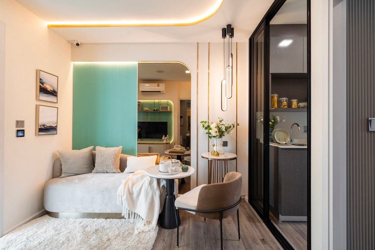 ขายดาวน์คอนโด Modiz Vault Kaset Sripatum ชั้น 6 ใกล้ BTS ศรีปทุม 500 ม. ลด 270,000 เหลือเพียง 2.74 ล้าน