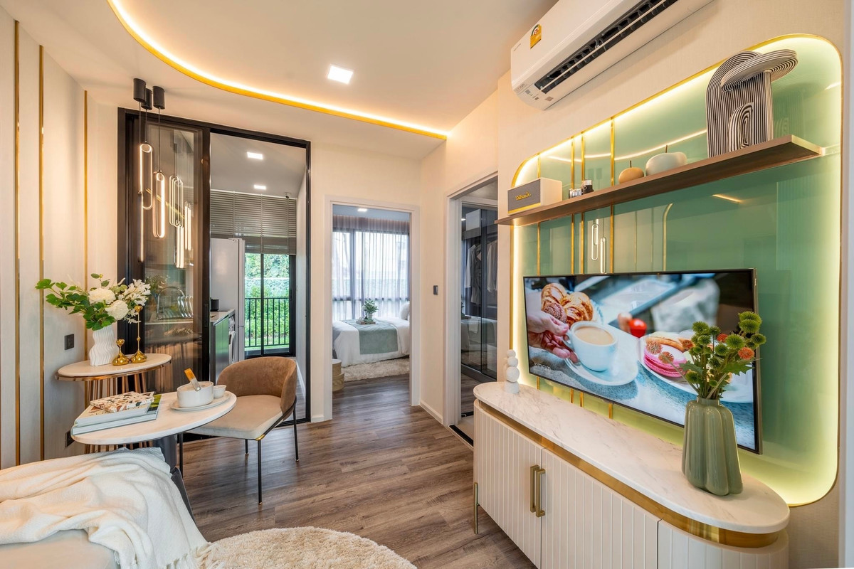 ขายดาวน์คอนโด Modiz Vault Kaset Sripatum ชั้น 6 ใกล้ BTS ศรีปทุม 500 ม. ลด 270,000 เหลือเพียง 2.74 ล้าน