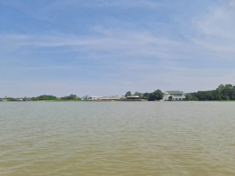 ขายที่ดินริมน้ำเจ้าพระยา ทำเลทอง ปากเกร็ด นนทบุรี ตรงข้ามสวนทิพย์ ราคาดีทำเลดีมาก ติดต่อผึ้งรติ 0619419639 