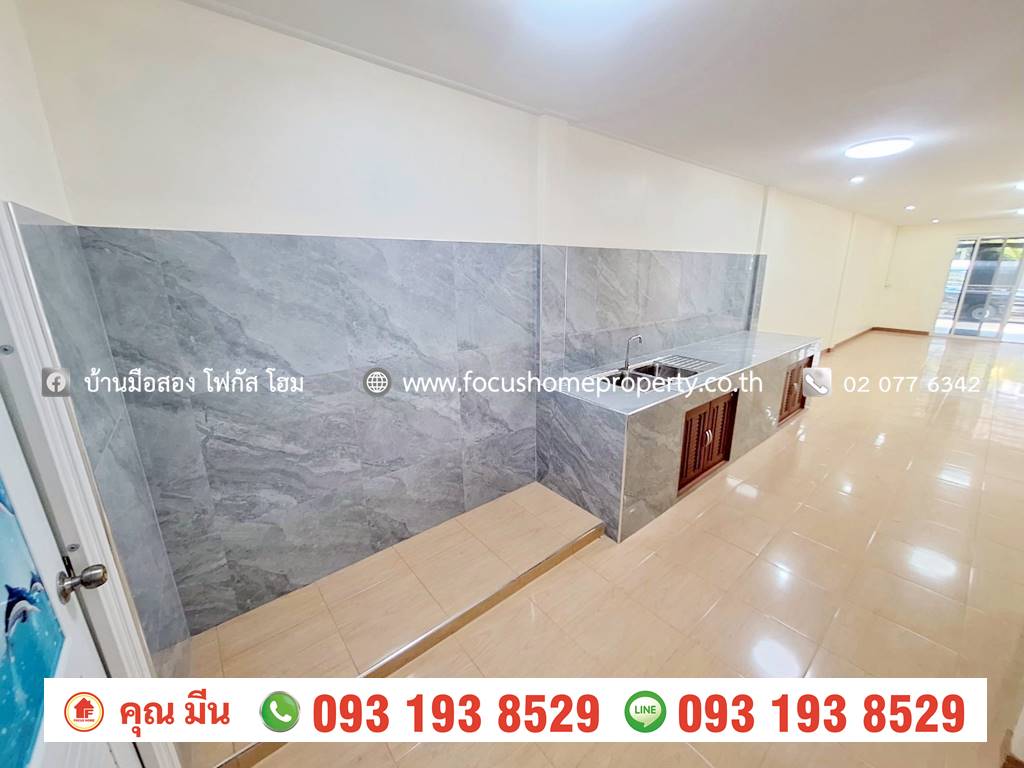 ขาย ทาวน์เฮ้าส์ หลังมุม หมู่บ้าน เทพบัวทอง บางบัวทอง