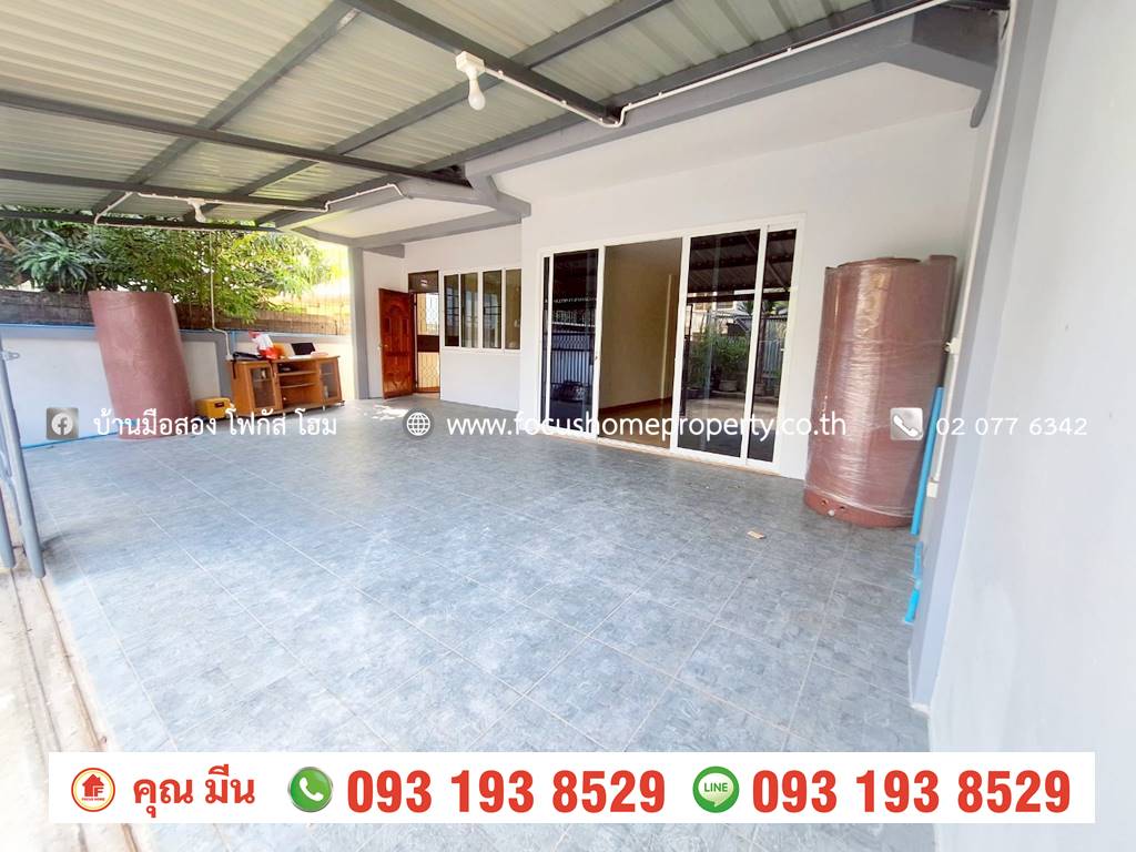 ขาย ทาวน์เฮ้าส์ หลังมุม หมู่บ้าน เทพบัวทอง บางบัวทอง