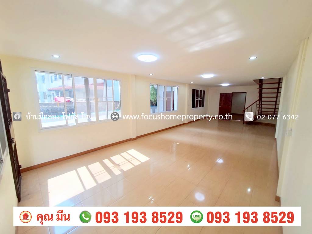 ขาย ทาวน์เฮ้าส์ หลังมุม หมู่บ้าน เทพบัวทอง บางบัวทอง